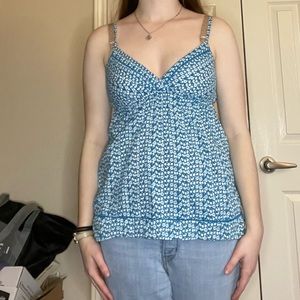 V neck spaghetti strap